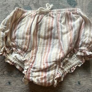 Never worn. Rylee+Cru striped bloomers